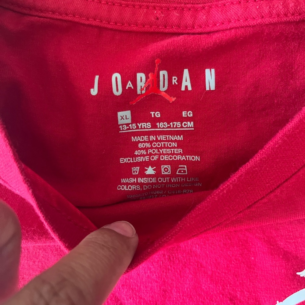 Jordan Watercolor Fade Up Tee